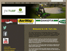 Tablet Screenshot of jwturfinc.com